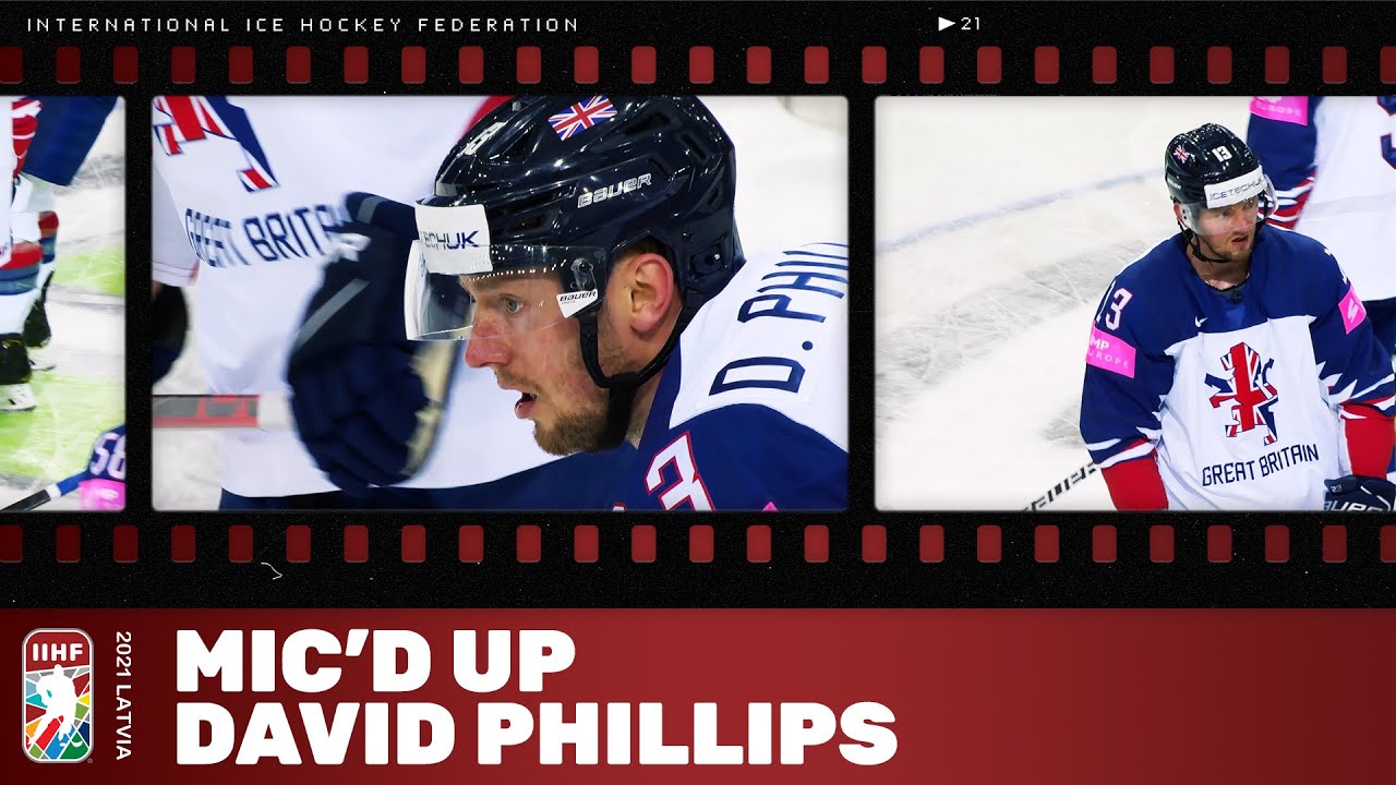 Mic'd Up with David Phillips (Great Britain) | #IIHFWorlds 2021