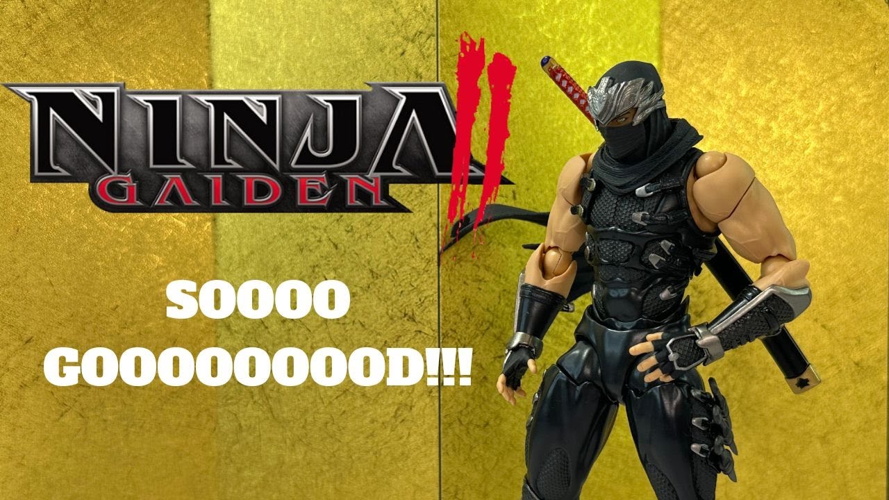 Amazing Yamaguchi Revoltech Ryu Haiyabusa Ninja Giaden 2 (SUPER GOOOOD)
