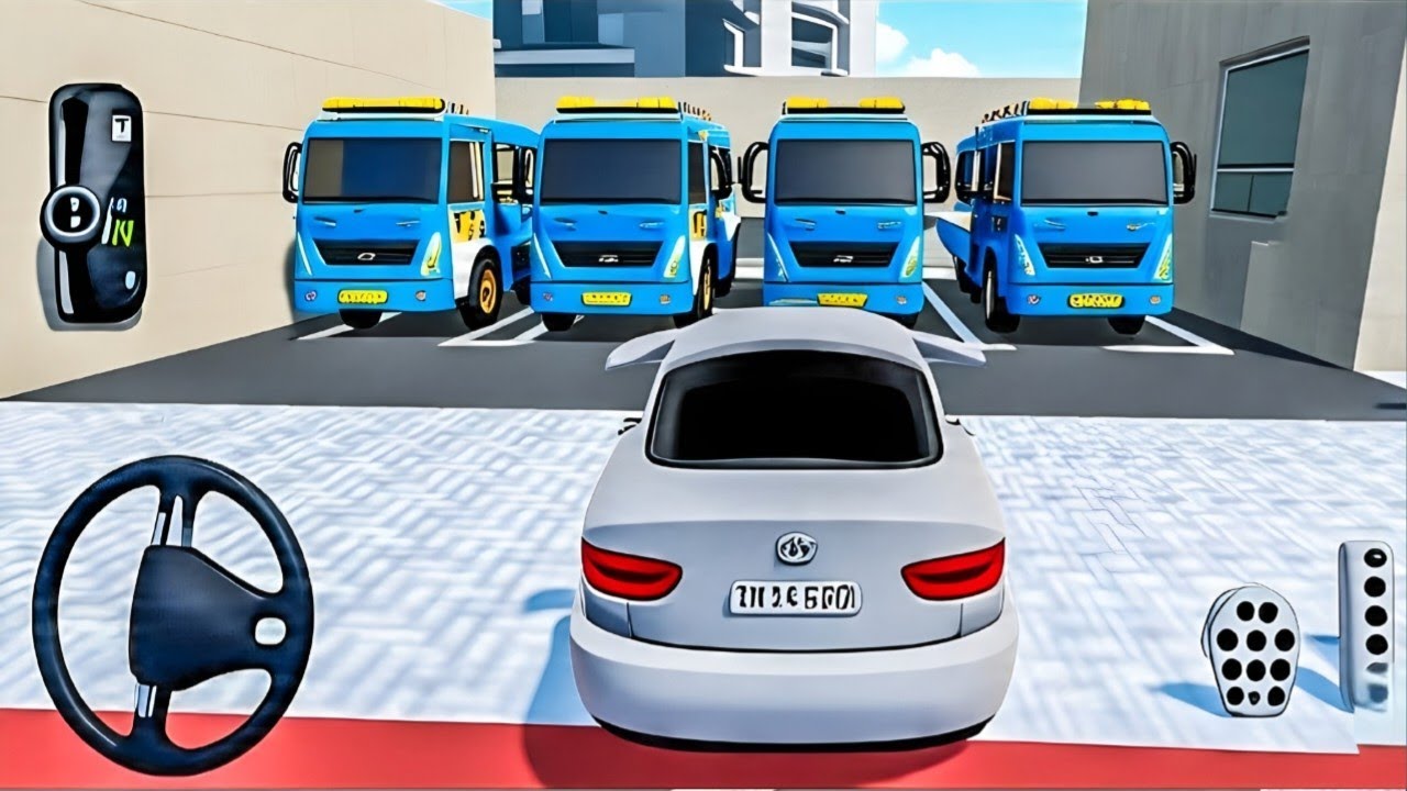 Ultimate vehicle collection New Hyundai tow truck parking gas station&ndash;3d driving class simulator