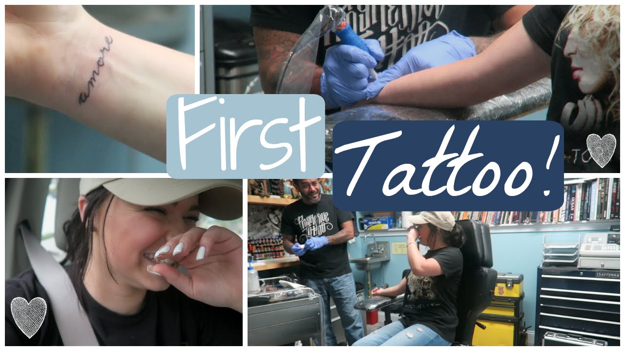 Getting My First Tattoo! Allisa Rose