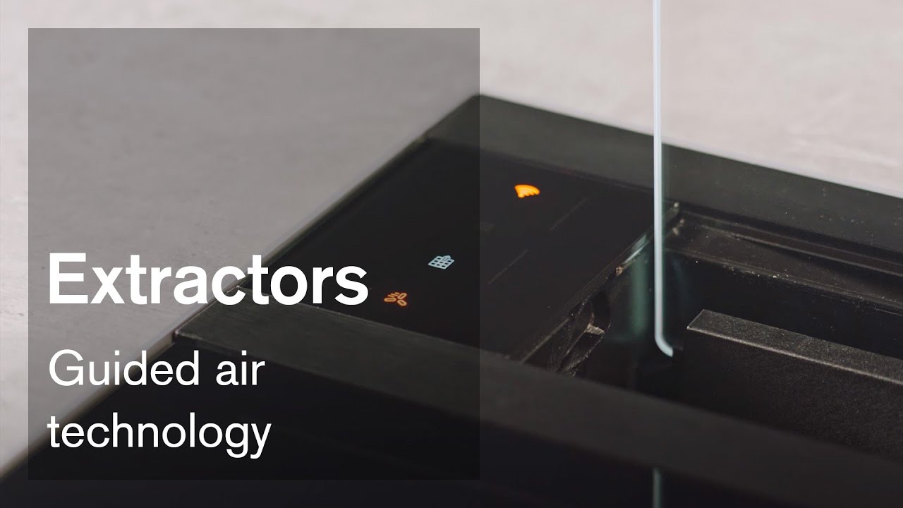 The Guided Air Technology on the Gaggenau table ventilation 200 series | Gaggenau