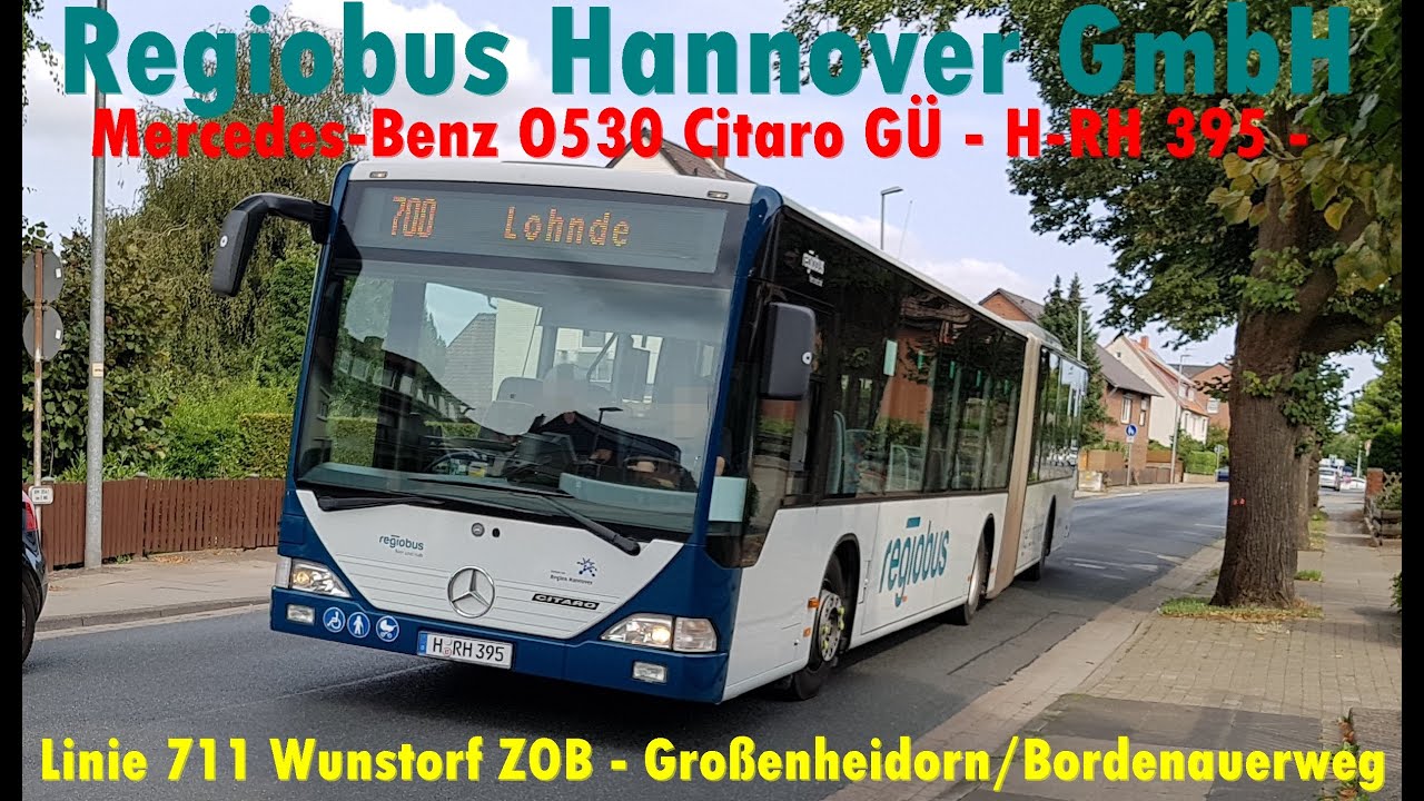 [Sound] Regiobus Hannover-Wagen 395 [Mercedes-Benz O530 Citaro G&Uuml;] [2006] Voith