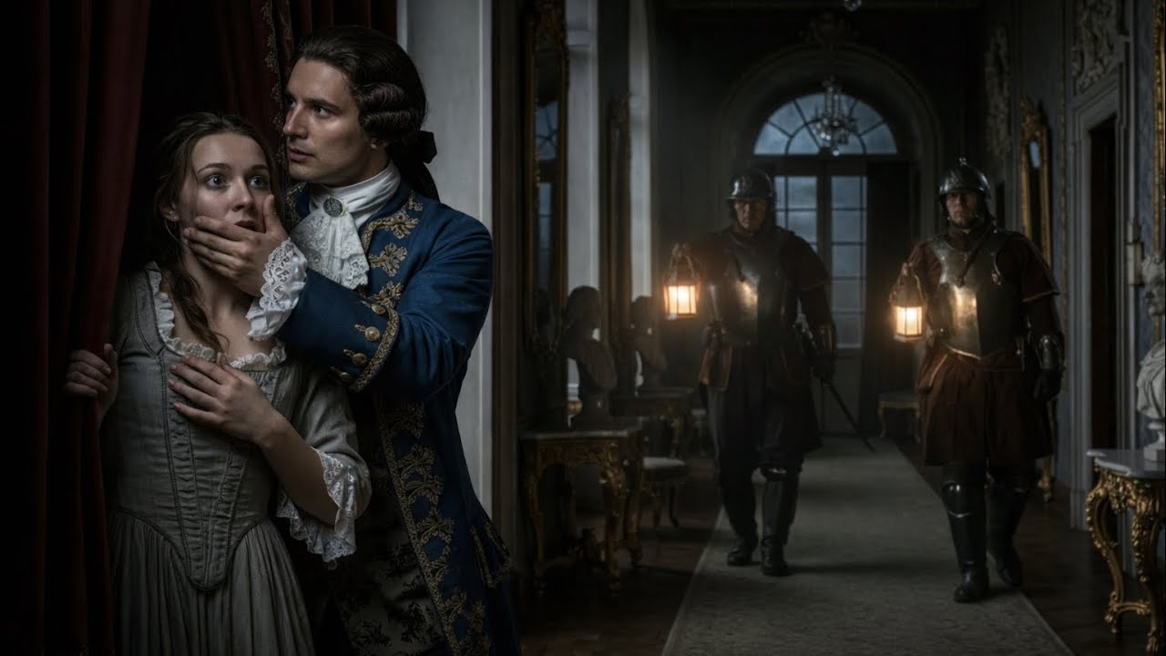 &ldquo;QUIET OR THEY&rsquo;LL FIND US.&rdquo; SHE FROZE AS THE DUKE COVERED HER LIPS AND PULLED HER INTO HIDING.