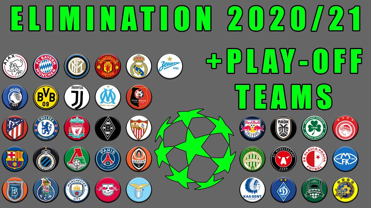UEFA Champions League 2020/21 Predictions Elimination Marble Race in Algodoo / Marble Race King