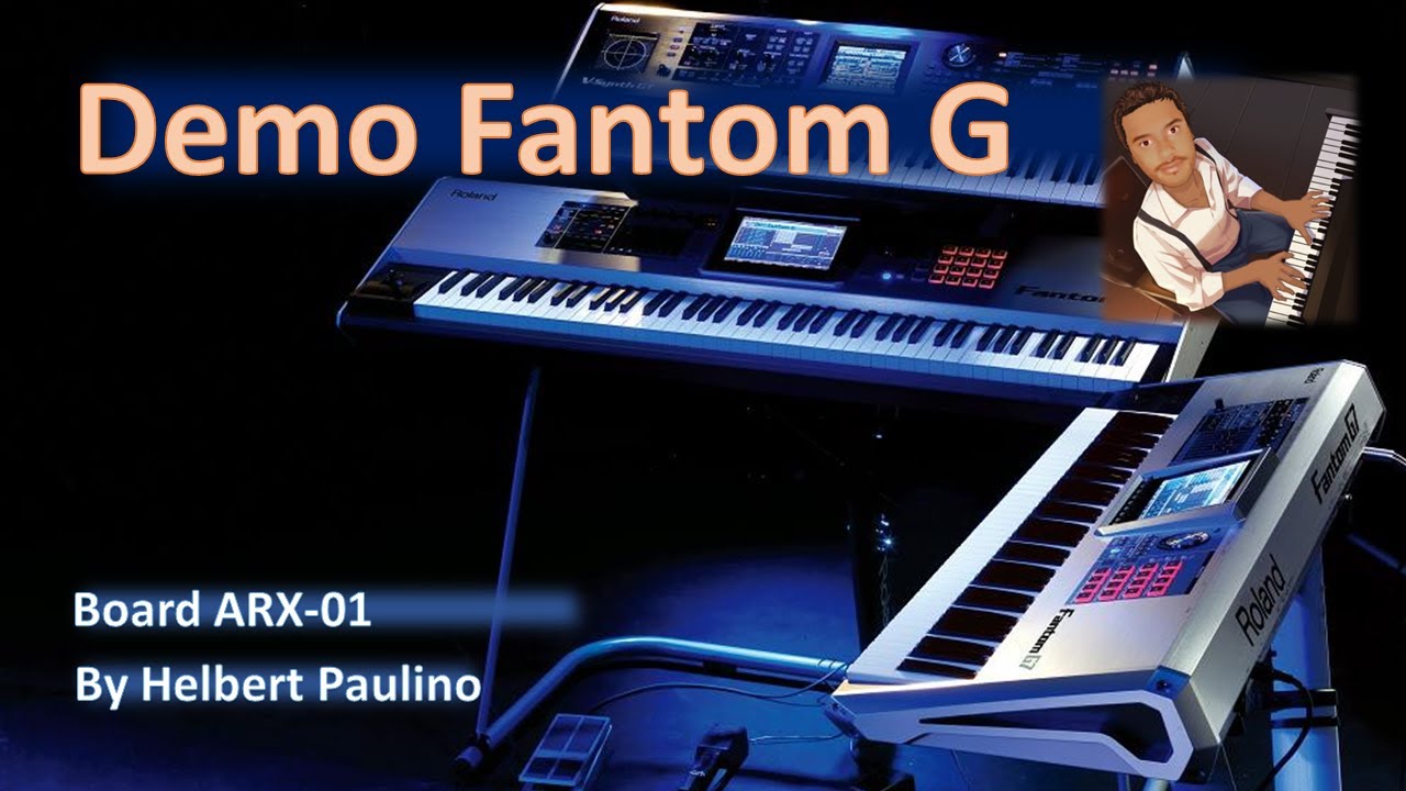 Roland Fantom G (ARX 01 Drums)