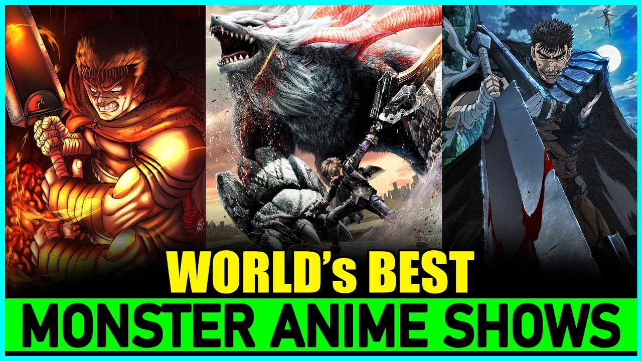 Top 10 World's Best MONSTER ANIME Shows | Top 10 World's Best Anime Shows (Part 4)