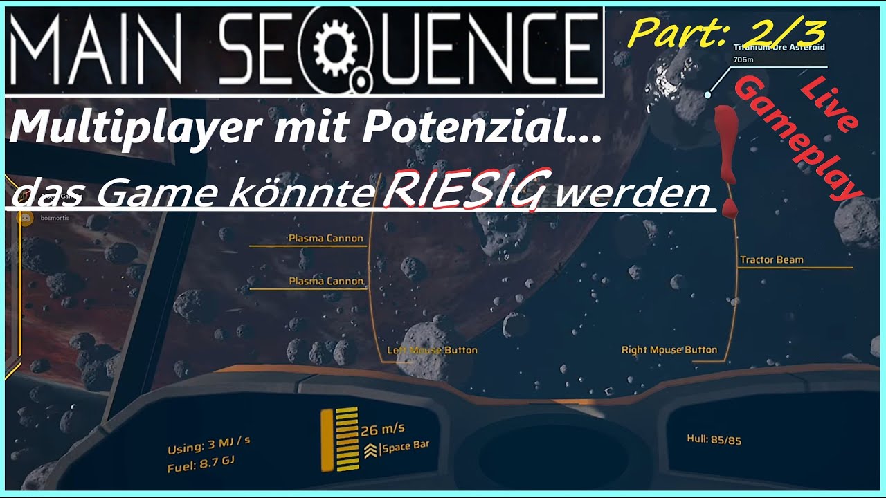 Ein Spiel mit Potenzial 🚀 MAIN SEQUENCE | First Look