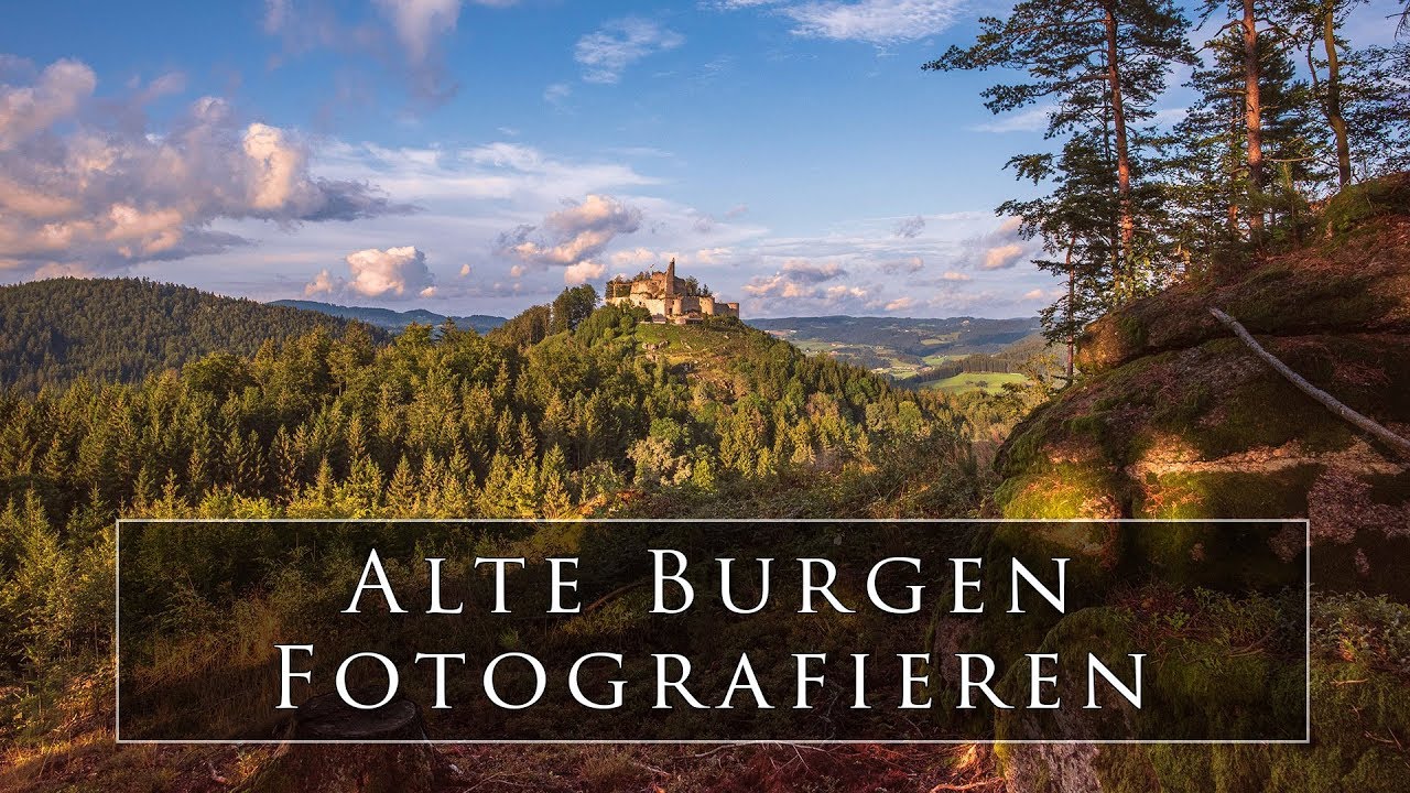 LANDSCHAFTSFOTOGRAFIE | Hügel, Wälder und eine Burg