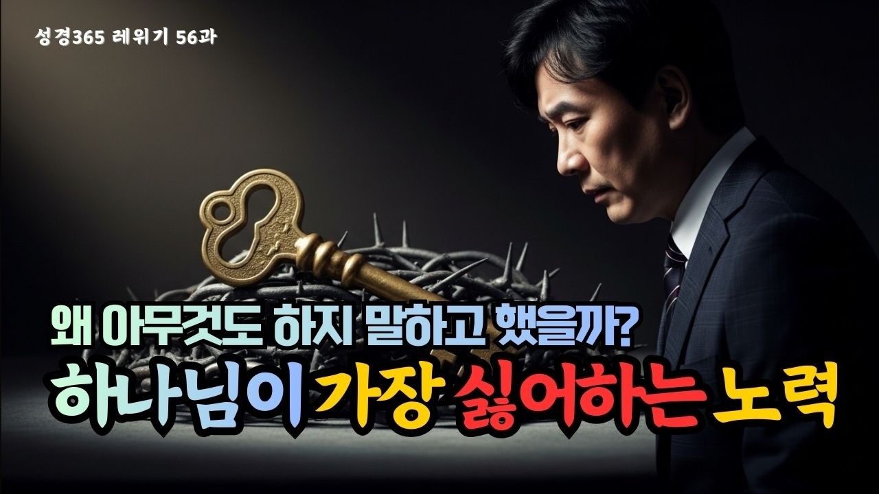 당신이 아무리 애써도 인생의 문제가 풀리지 않았던 신학적 이유