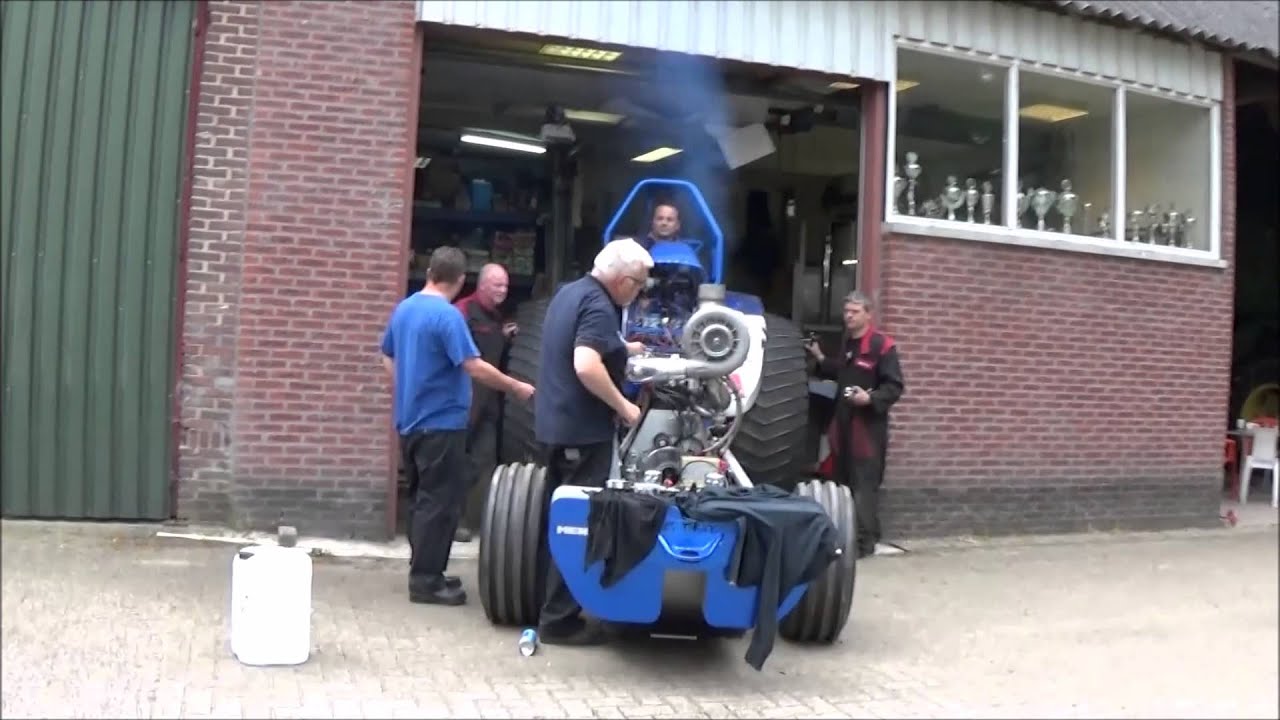 Eerste keer starten van de nieuwe Track Pointer Blue Thunder