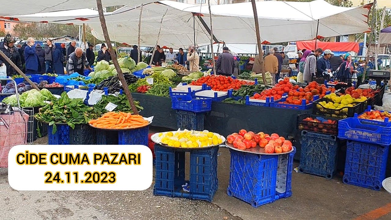 Cide Cuma Pazarı 🍊🍋🍌🍆🥔🥦🧄🥬🫑