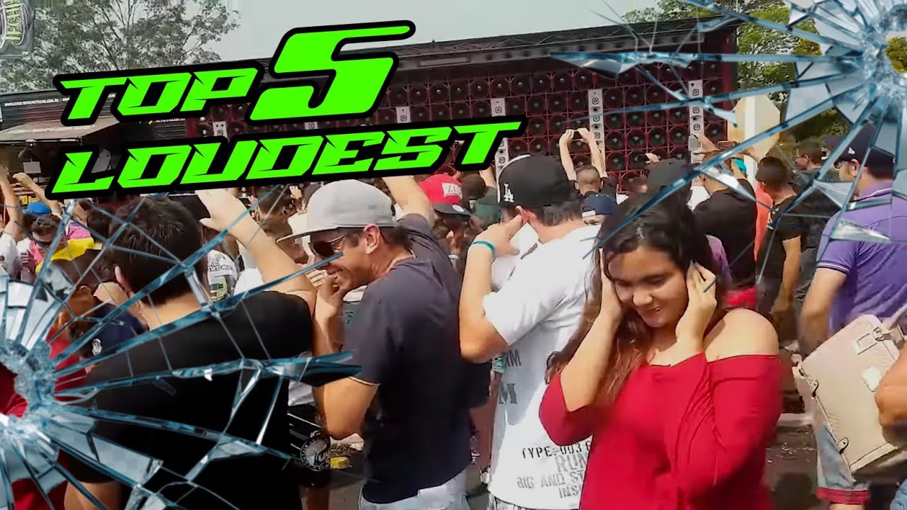 TOP 5 STRONGEST and LOUDEST SOUND SYSTEMS ALL AROUND THE WORLD 🌎☢️🔊
