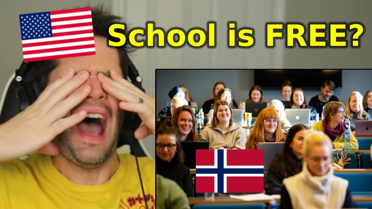 American Reacts to AMAZING Benefits of Living in Norway