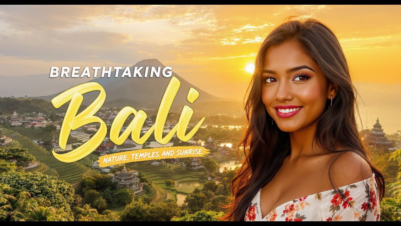 Breathtaking Bali Nature, Temples, and Sunrise 🌴☀️