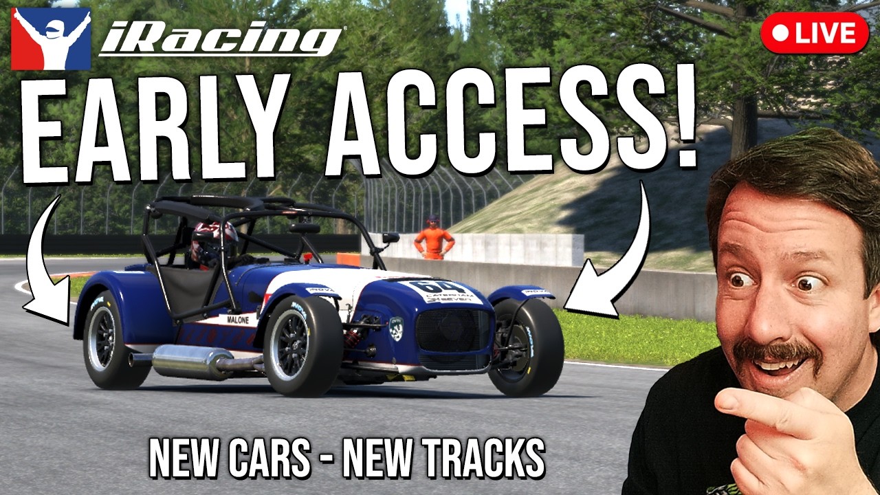 iRacing NEW update! Caterham, Mazda, New TRACKS, Plus official week 13 and AMS | Matt Malone