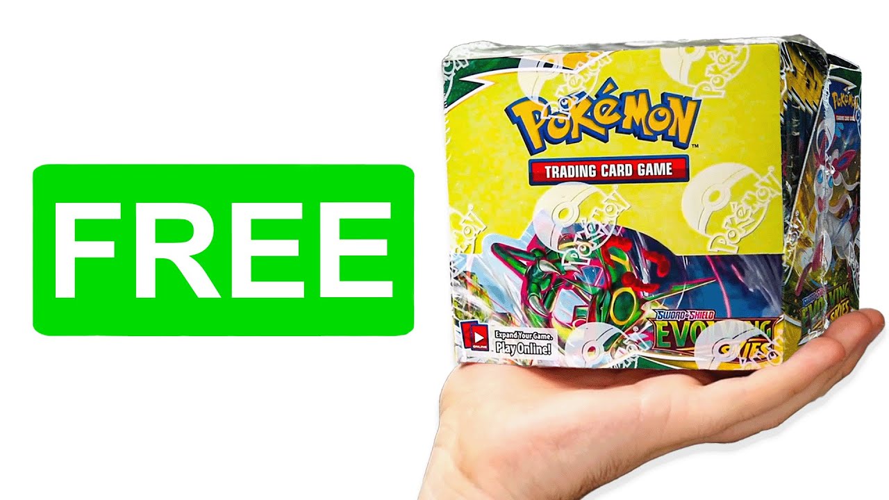 How I Got A FREE Evolving Skies Booster Box