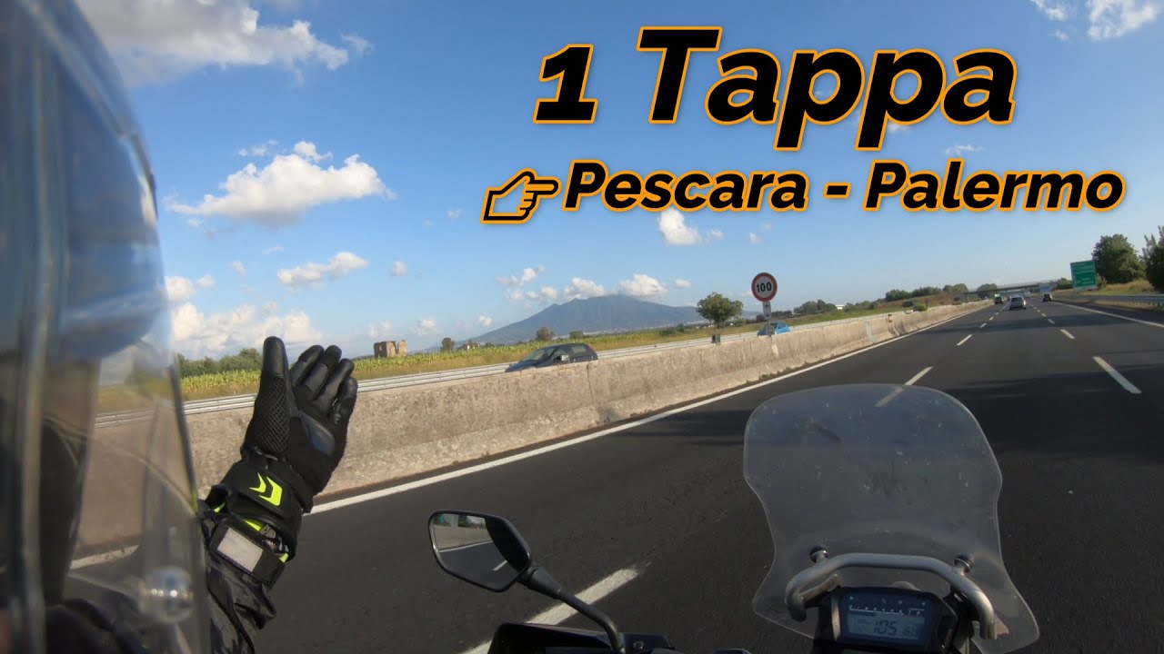 Sicilia in moto - FINALMENTE SI PARTE