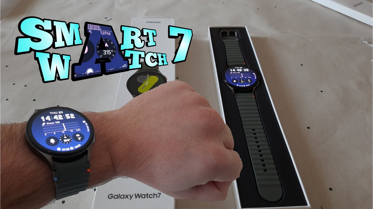 Обзор и настройка SMART-часов Samsung Galaxy Watch 7 (44mm)