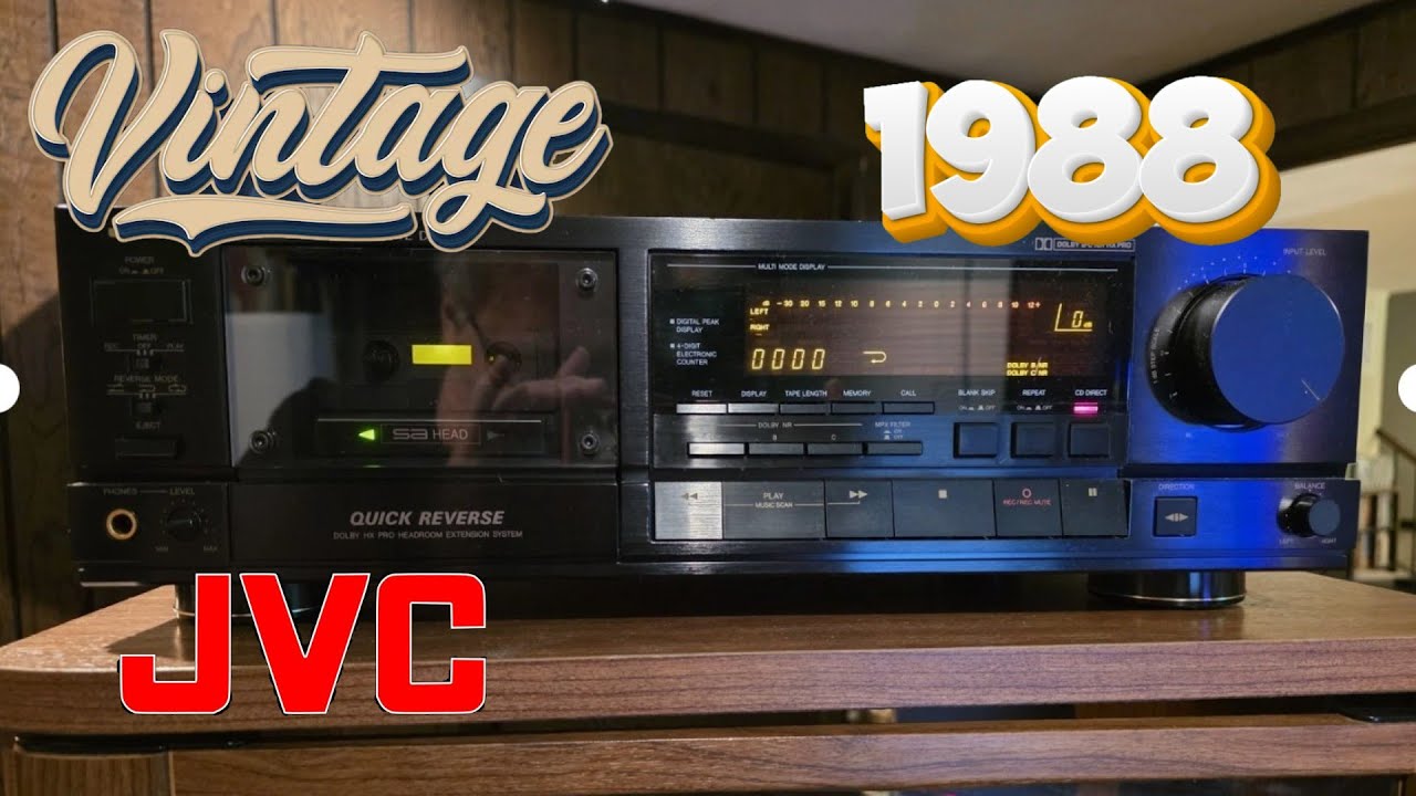 Стереокассетная дека JVC TD-R611