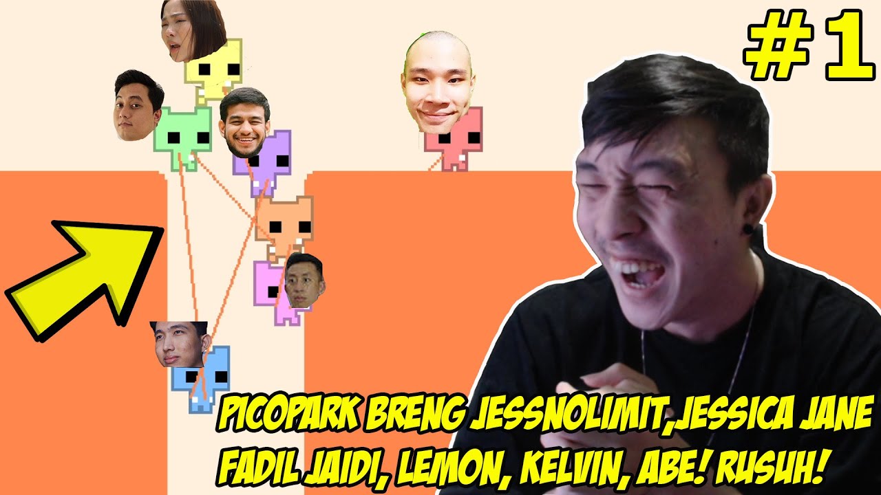 PICOPARK BRENG JESSNOLIMIT,JESSICA JANE,FADIL JAIDI,LEMON,KELVIN DAN ABE! RUSUH PARAH WKWKW PART 1