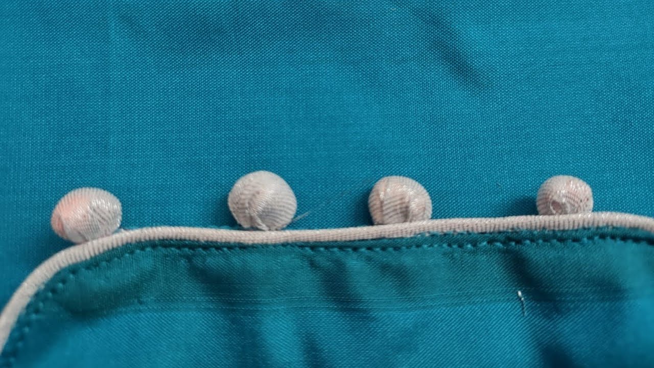 boat neck design with potli buttons stitching tips in telugu #pashatailors #balutailors