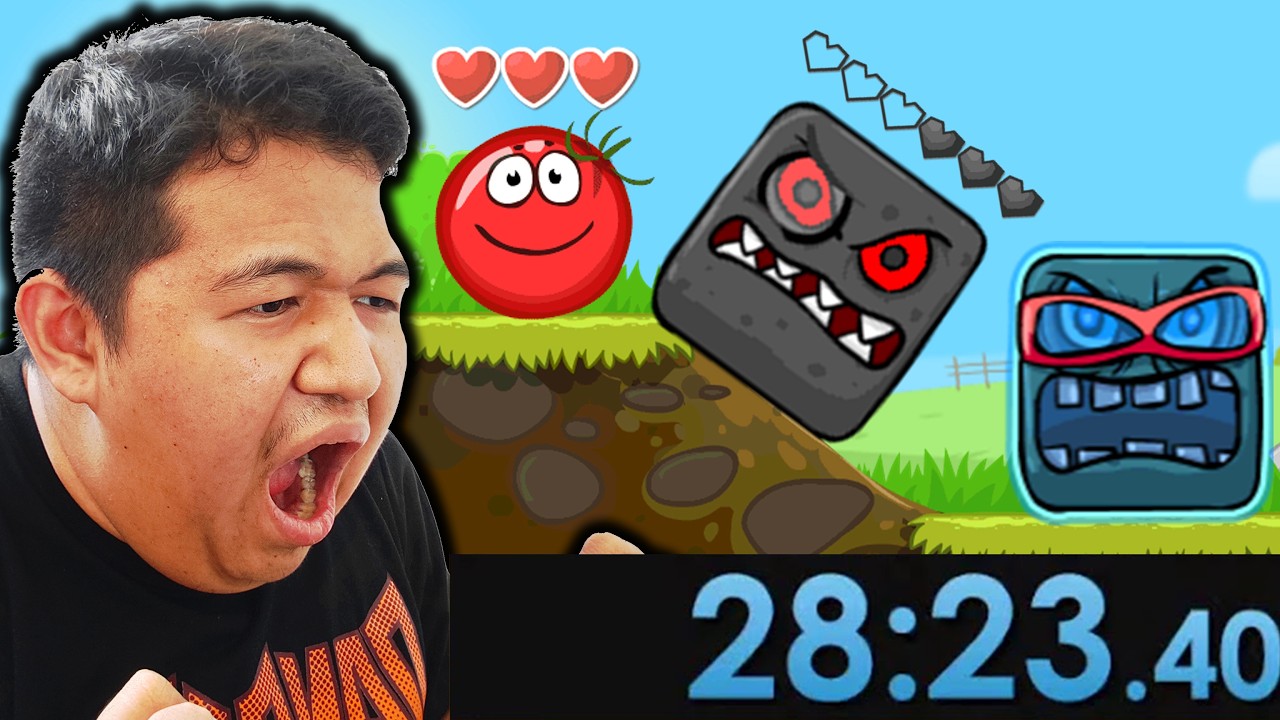 Red Вall 4 - Tomato Ball - Speedrun in 28:23.40 (World Record)