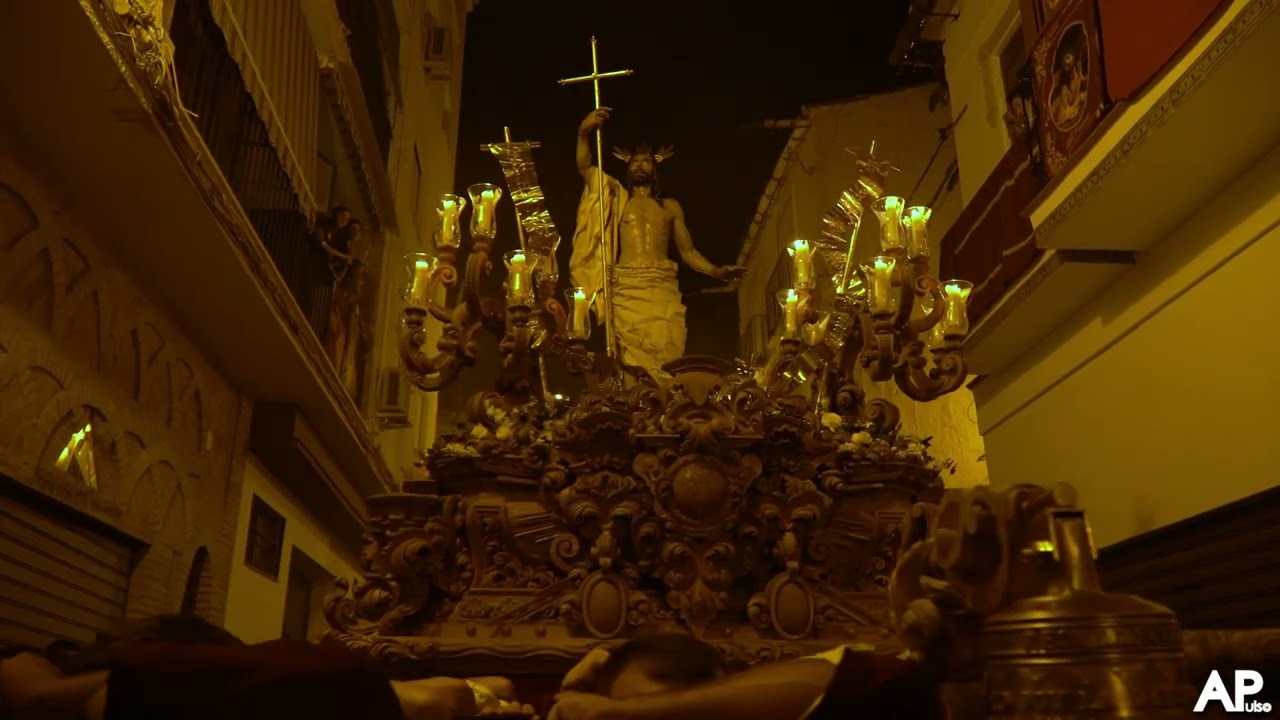 Señor Resucitado en la Magna de Vélez-Málaga con Pasión de Linares |  Resurrección 2022.