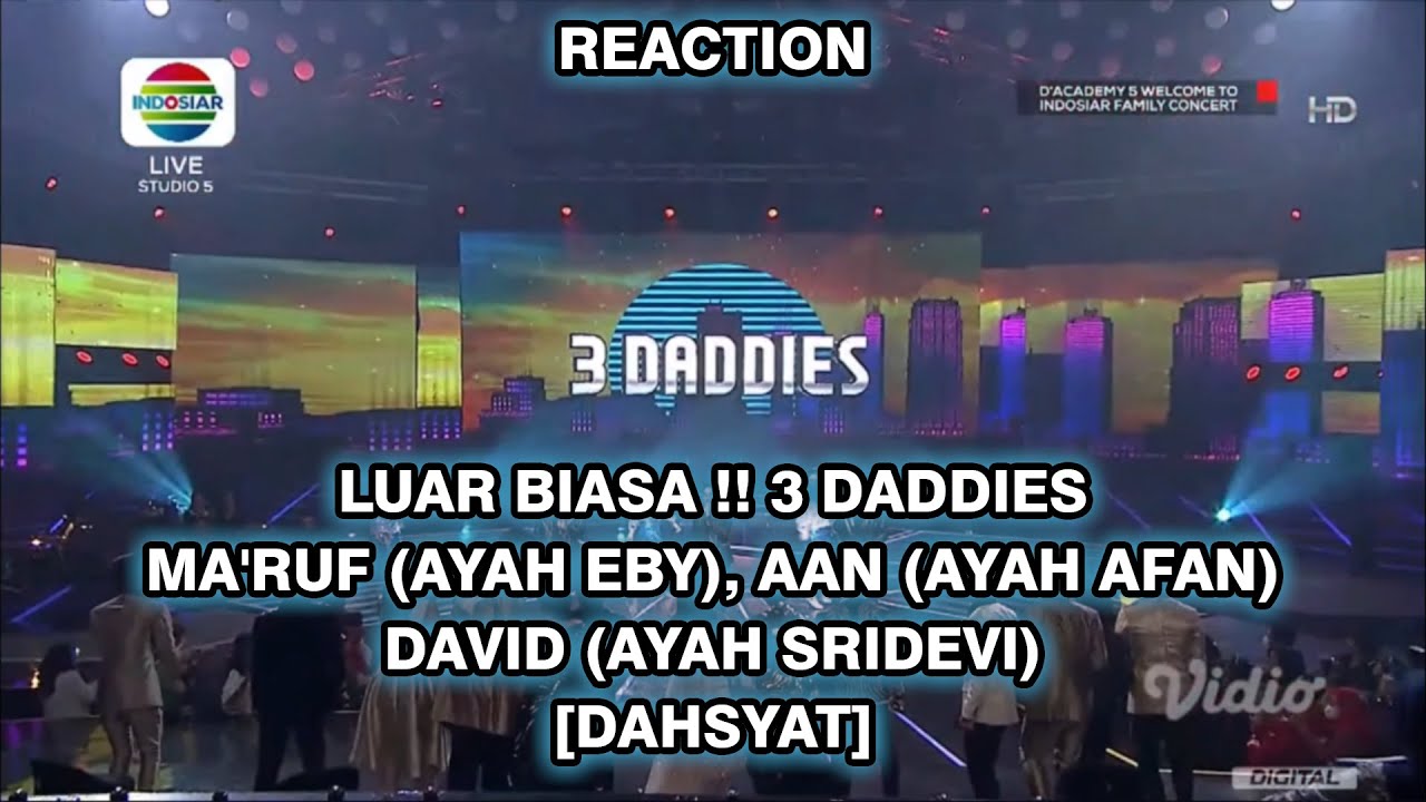 LUAR BIASA !!! 3 DADDIES - MA'RUF (AYAH EBY), AAN (AYAH AFAN), DAVID (AYAH SRIDEVI) [DAHSYAT]