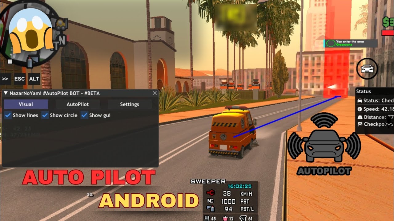 MONETLOADER AUTO PILOT GTA SAMP ANDROID