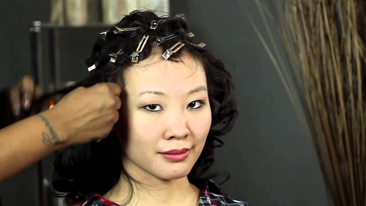 How to Create a Rita Hayworth Hairstyle : Beauty & Hair Styling