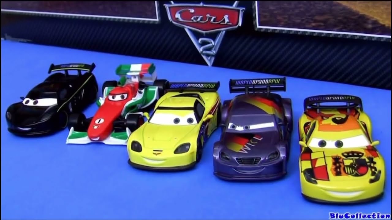 Disney Cars Disney Store World Grand Prix Racer & Crew Chiefs 10 Piece Diecast Set Review