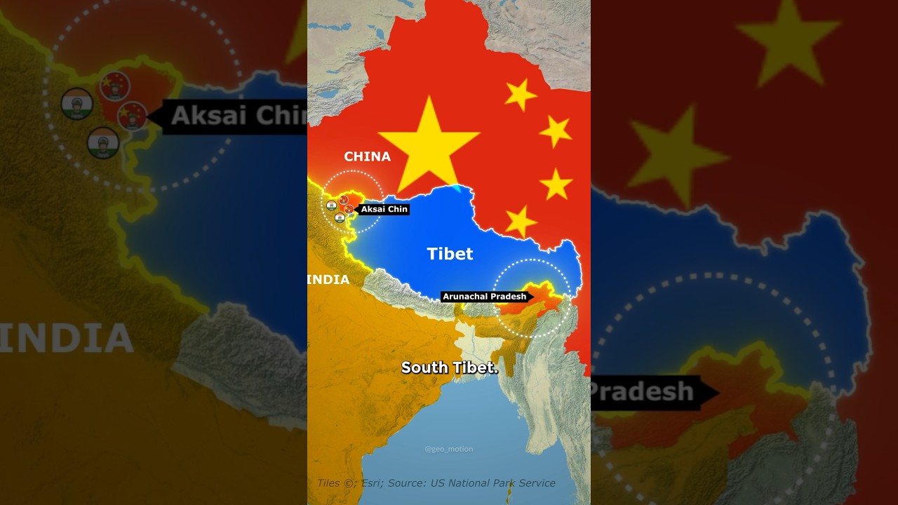 Почему Китай захватывает земли Индии? 🇮🇳🇨🇳