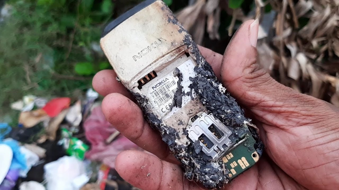 Restoration Destroyed Abandoned old Nokia Burned Phone | Restore Nokia 1110