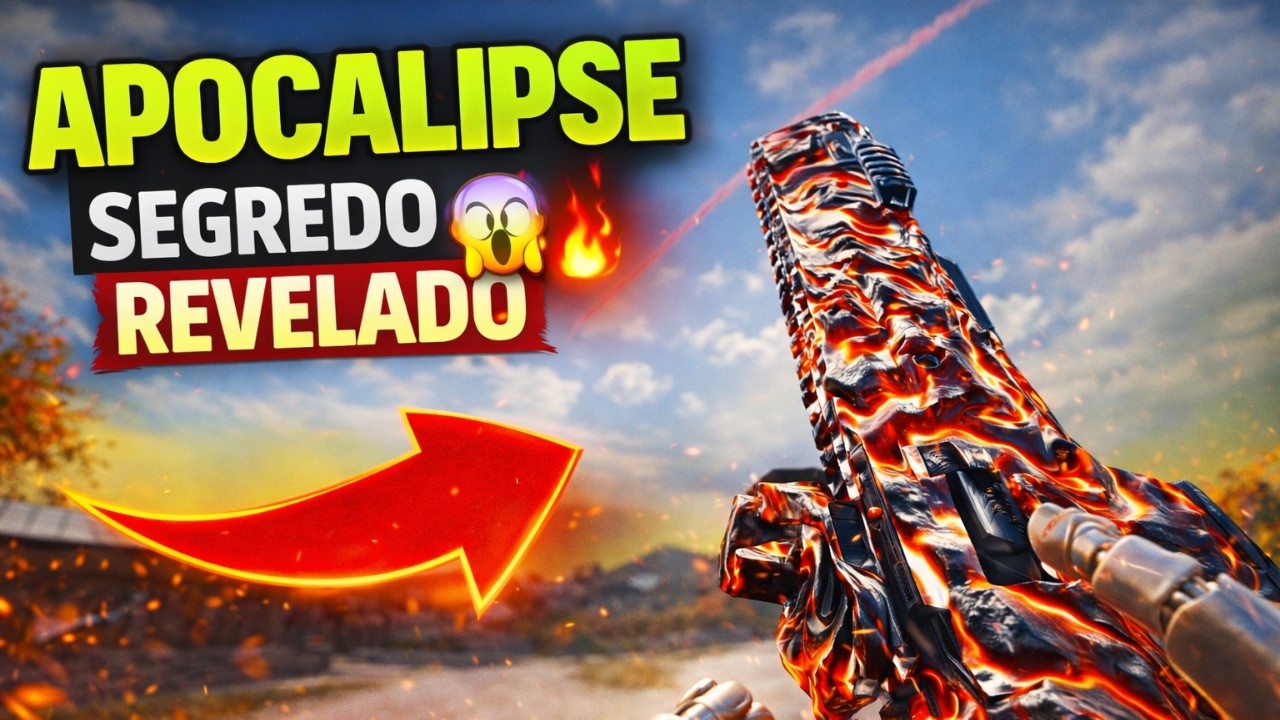COMO PEGAR A CAMUFLAGEM APOCALIPSE EM 8 MINUTOS! *REVELEI O SEGREDO* (WARZONE)
