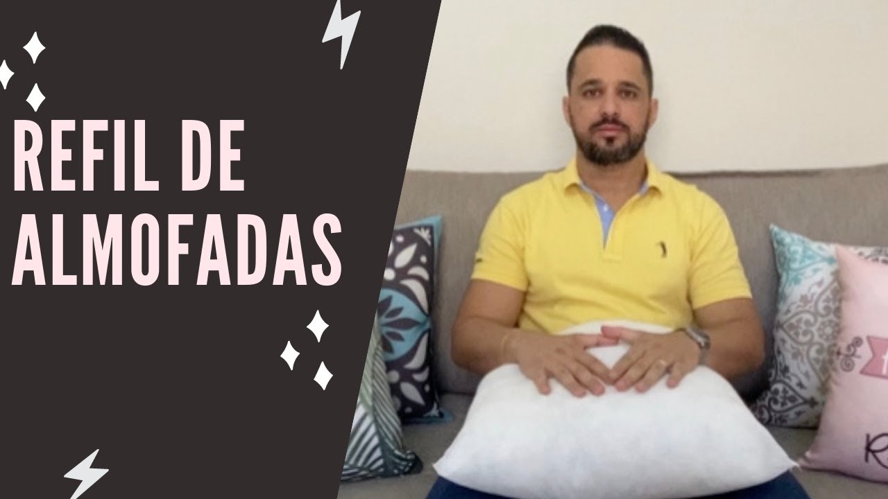 ENCHIMENTO DE ALMOFADA | Refil de almofada | CASA DECORADA | almofadas decorativas | capas almofadas