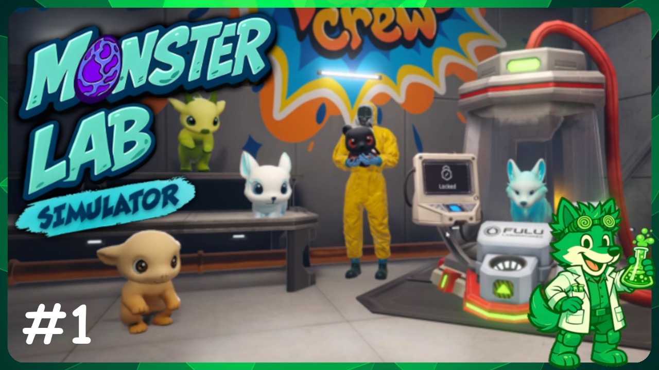 Making Mini Monsters | MONSTER LAB SIMULATOR
