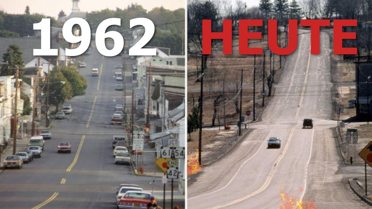 Die brennende Geisterstadt in den USA (Centralia / Pennsylvania)