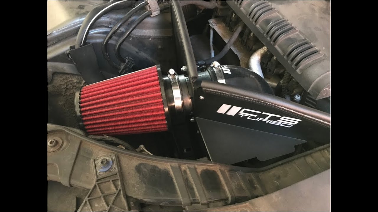 CTS Turbo Cold air intake install Audi A4 B8