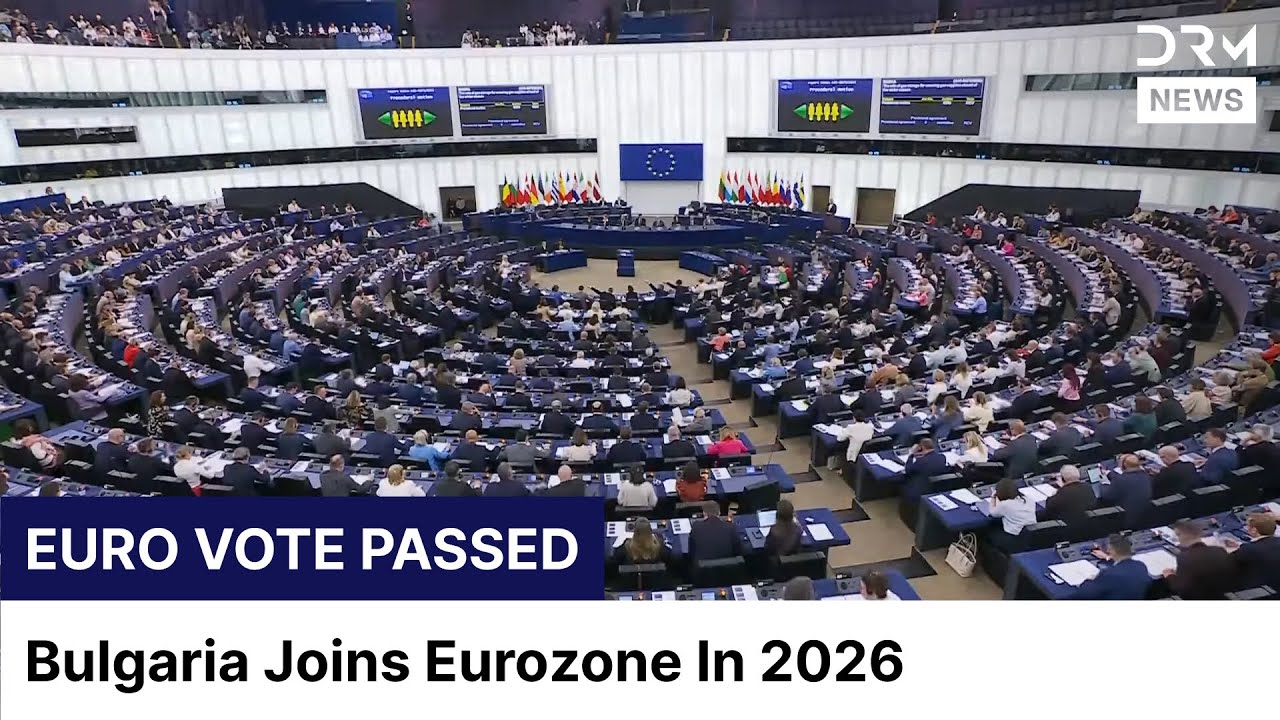 BREAKING: Bulgaria Approved to Join Eurozone in 2026 | EU Parliament Vote Passed | AC1G