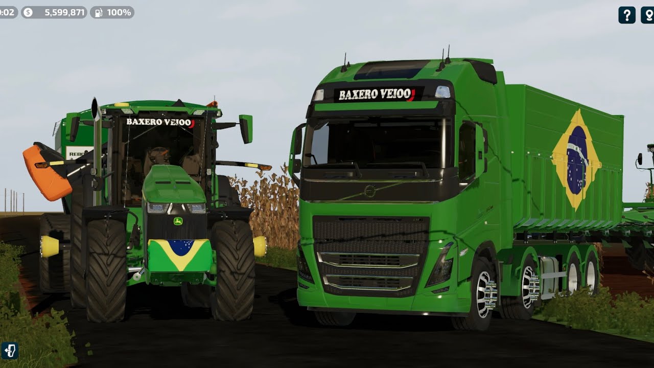 FS23 APK VIP MAPA MATO GROSSO MT COM CALCÁRIO REALISTA COM 3GB DE MOD 