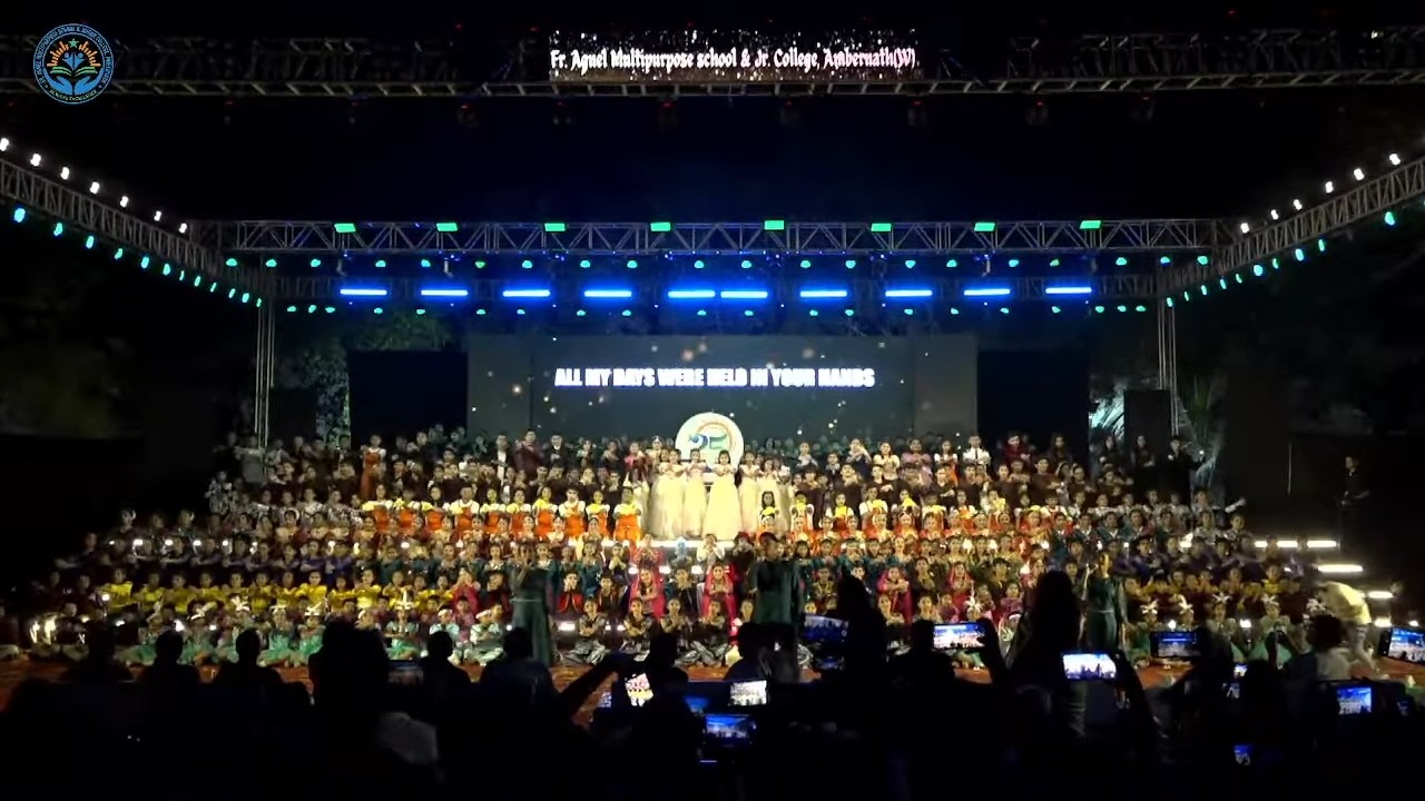 Annual Day Celebrating 25 Glorious Years   Fr  Agnel Multipurpose School & Jr  College, Ambernath
