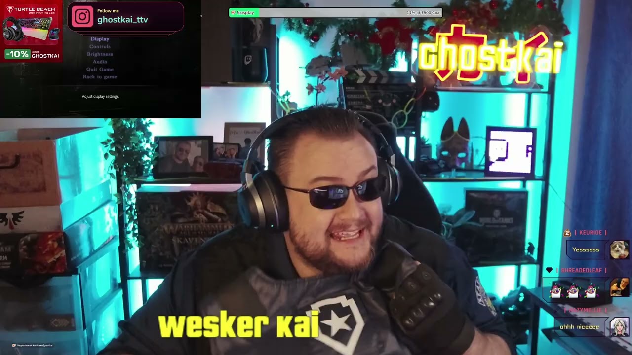 RE Marathon CHRIS Part 2 - WESKER COSPLAY