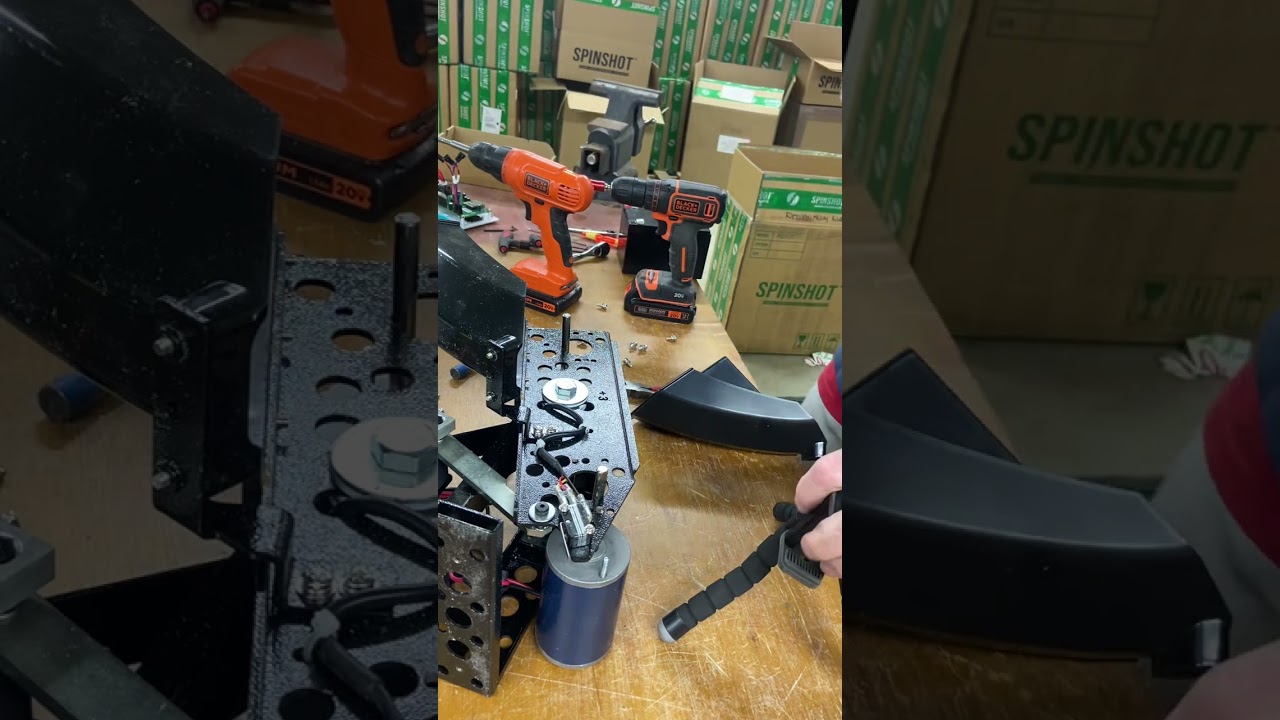 Taking off the main motor frame.