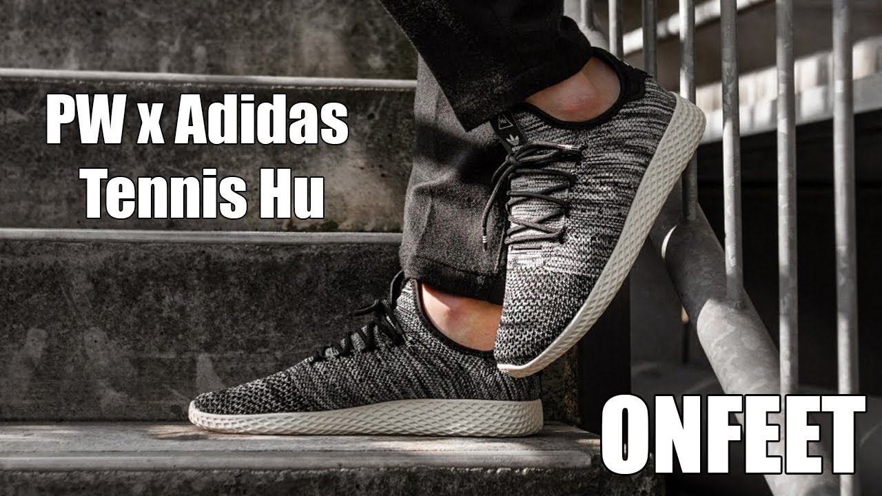 Pharrell Williams x Adidas Tennis Hu Primeknit (CQ2630) Onfeet Review | sneakers.by