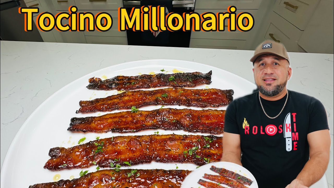 TOCINO MILLONARIO (Million Dollar Bacon) – Receta FÁCIL y RAPIDA 🥓🔥
