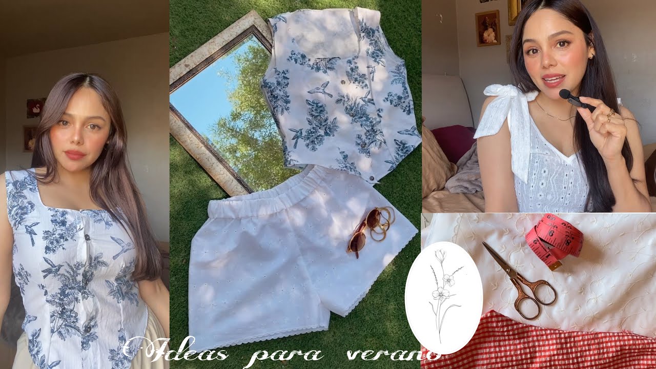 Cosiendo mi tablero de Pinterest- Ideas para verano- Short facil 