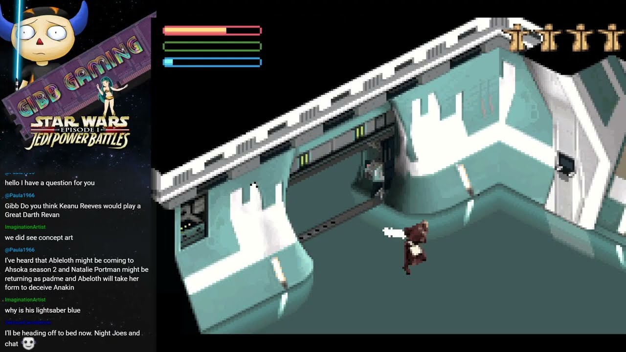 More Jedi jumping skills required! - Star Wars Jedi Power Battles (GBA)