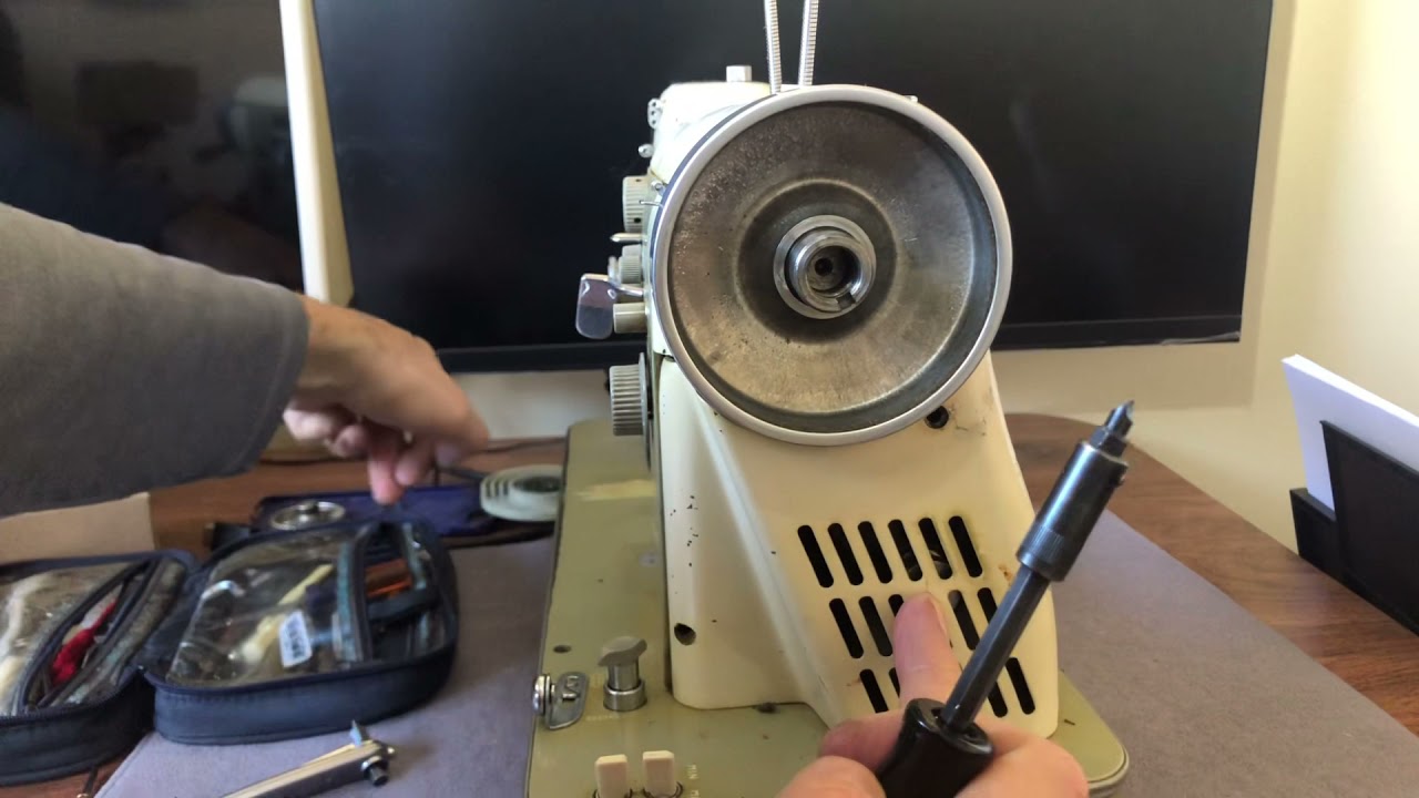 MOTOR SERIES #18: Form Follows Form?  Access a Necchi Supernova Motor For Maintenance or Replacement
