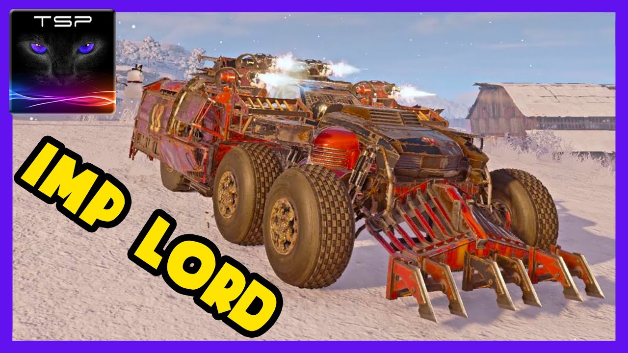Crossout #647 ► Imp Lord - 4x Imps: Rapid fire high DPS Wedge Build & PvP Gameplay