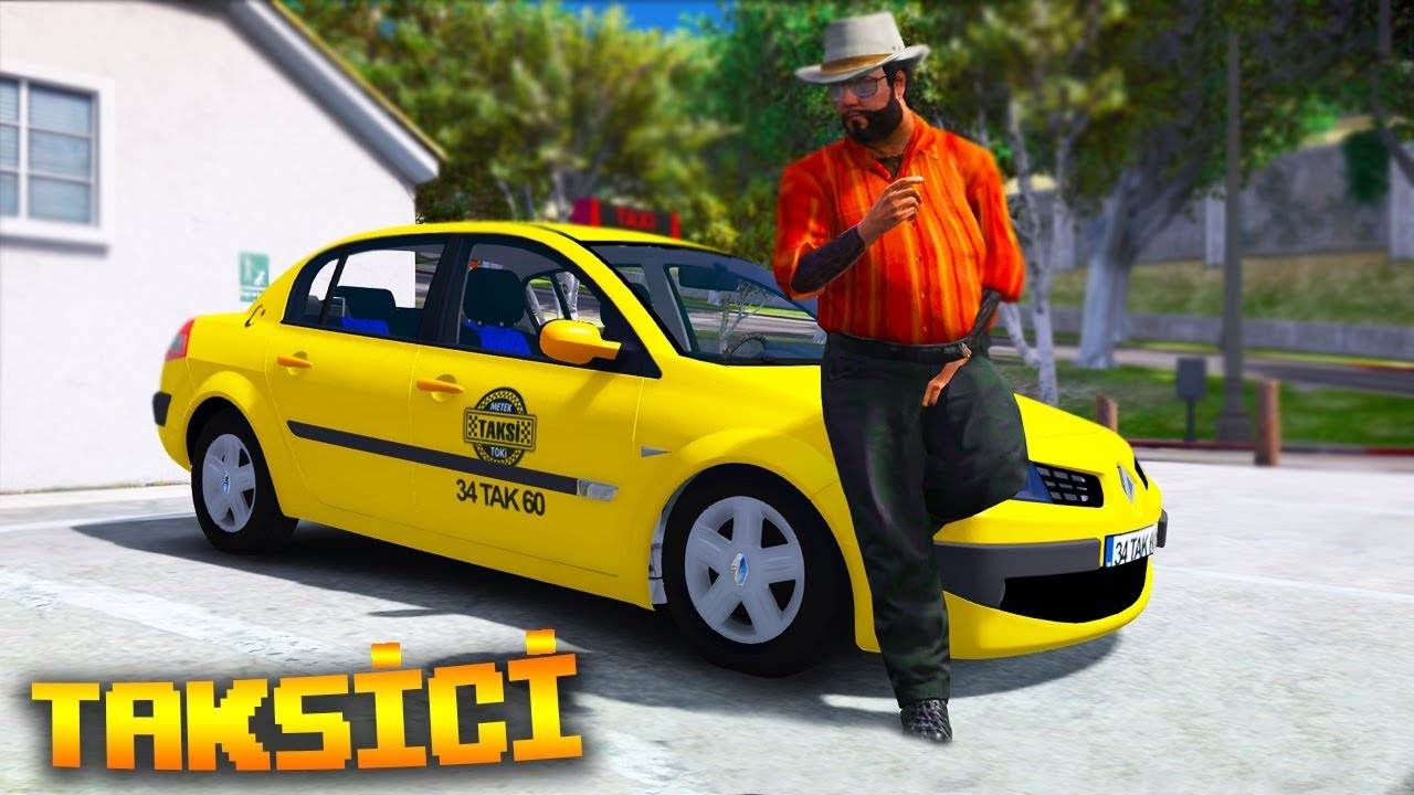 Recep Abi Sevilen Araba ile Meslek Öğreniyor : TAKSİCİLİK - GTA 5